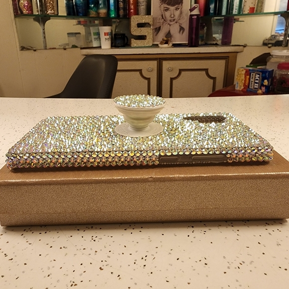 LuxAddiction AB Crystal popsocket case for Samsung Galaxy Note 10+ - Picture 4 of 8